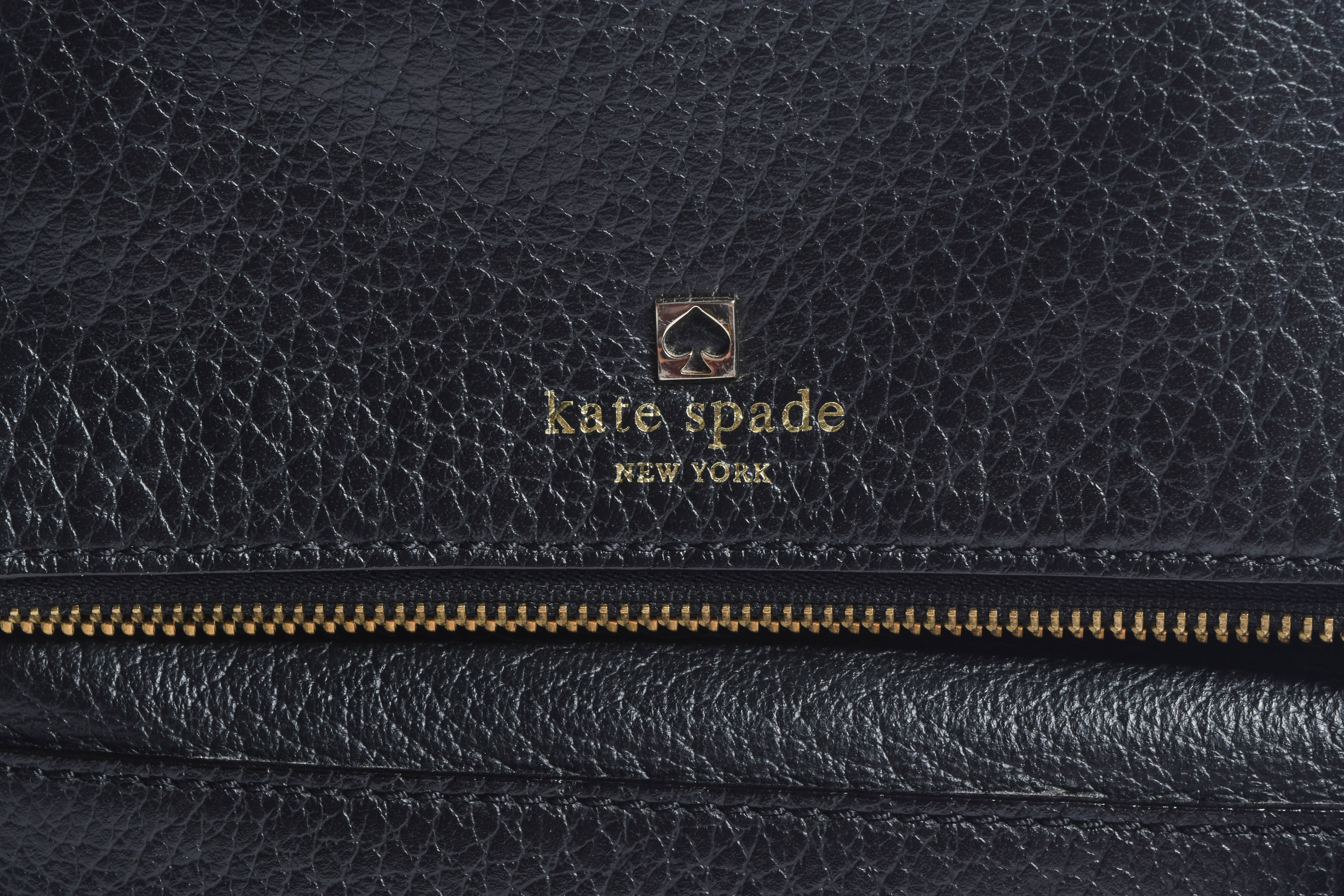 Kate Spade Black Leather Handbag