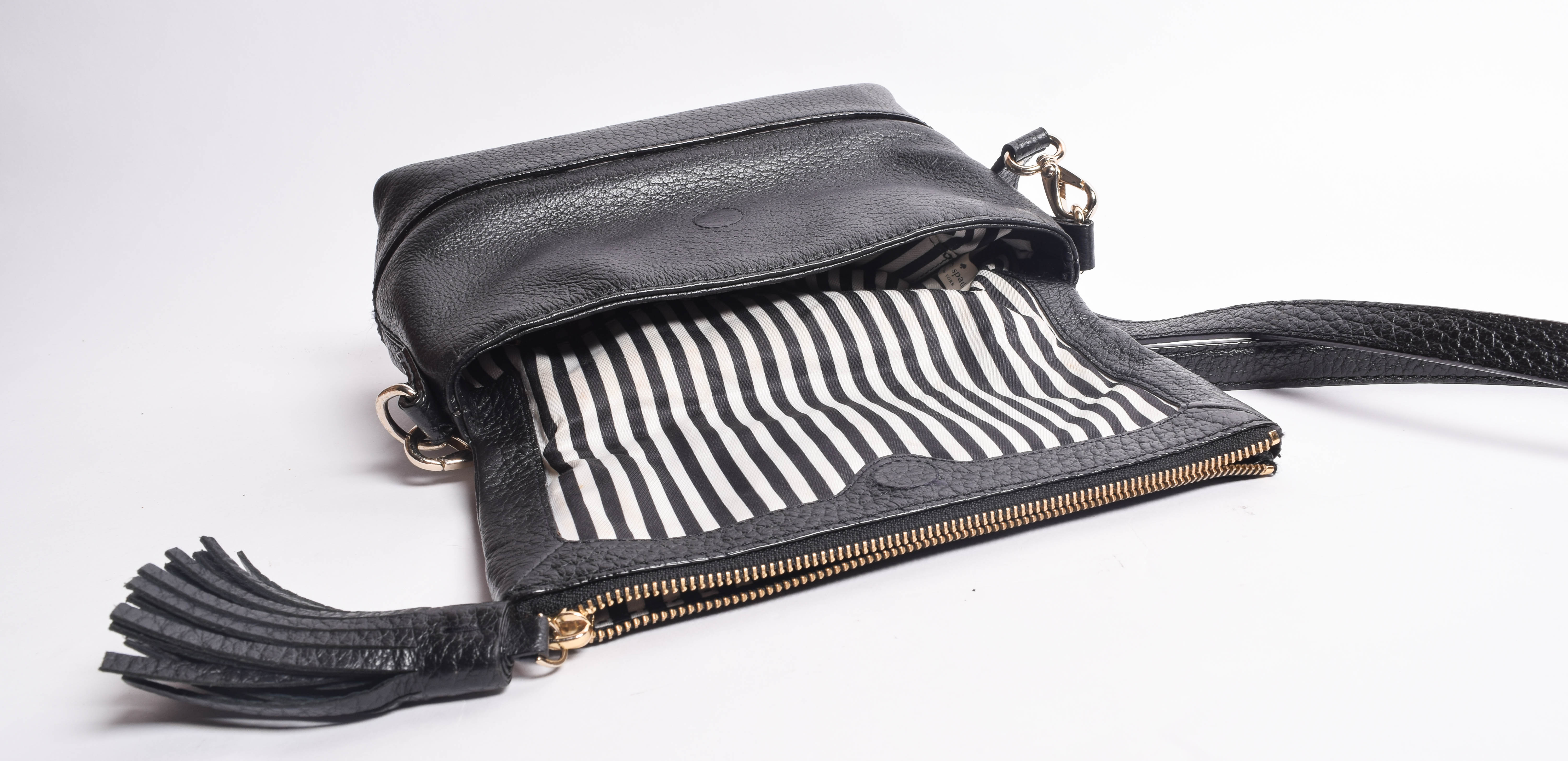 Kate Spade Black Leather Handbag