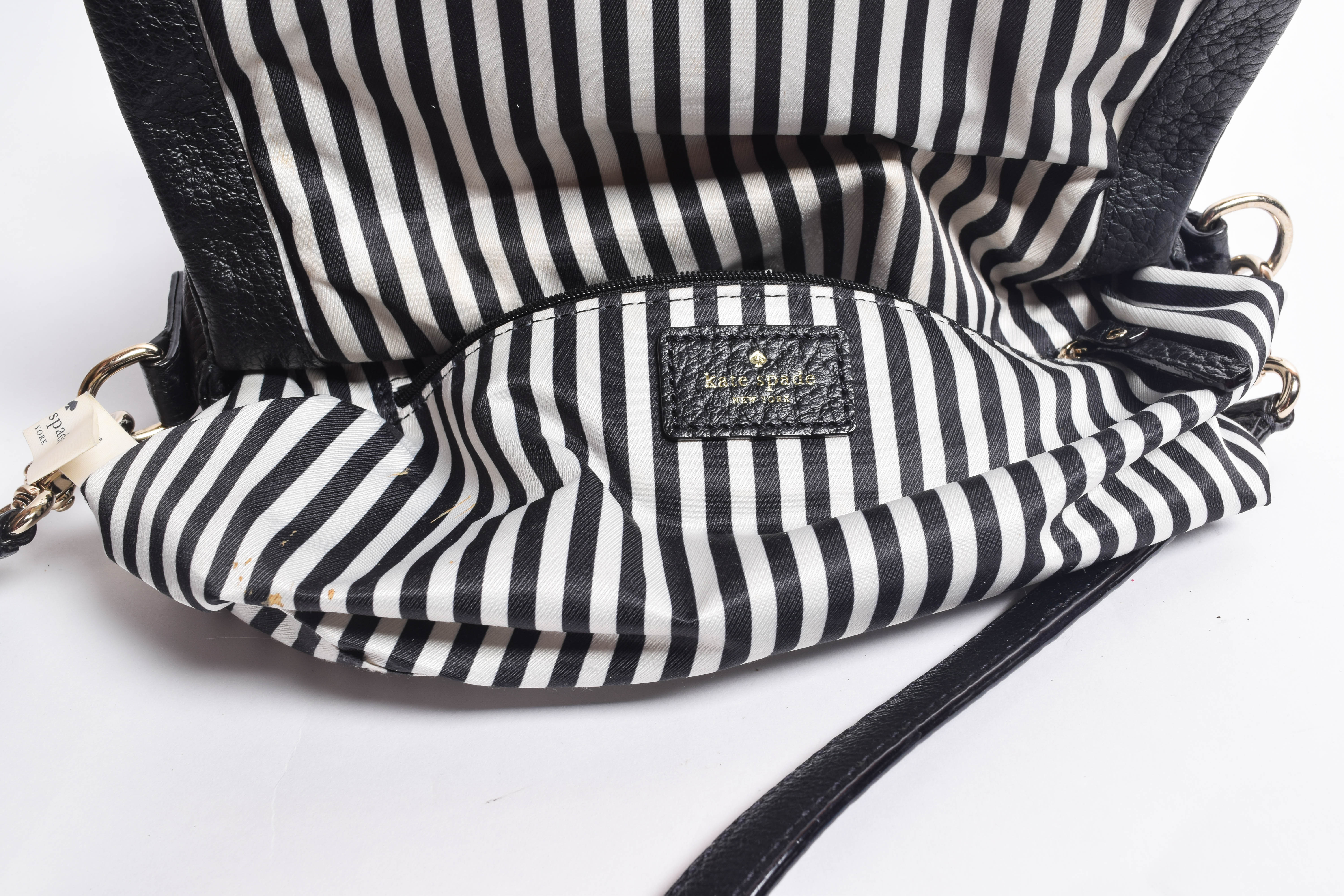 Kate Spade Black Leather Handbag