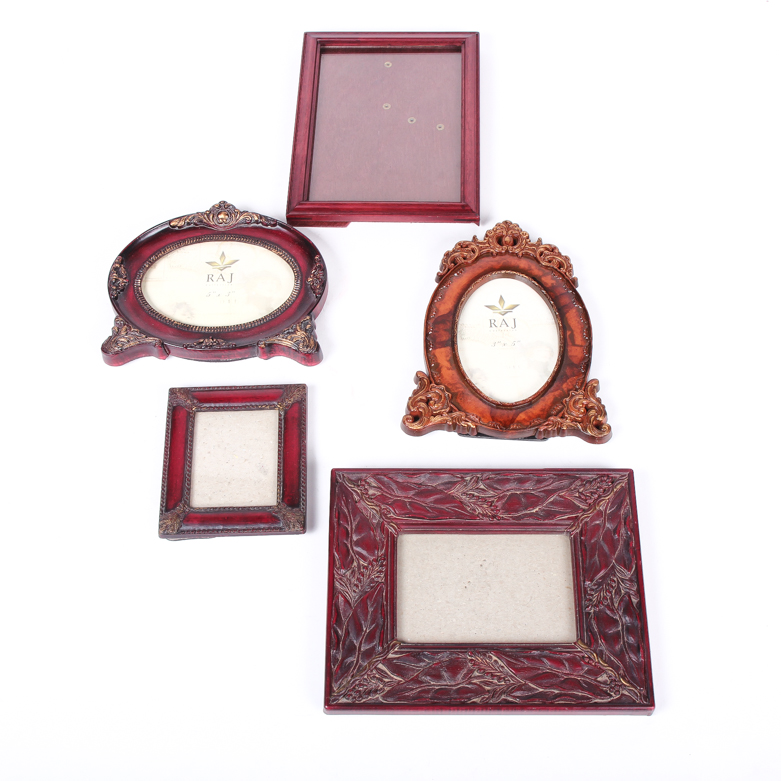 Collection of Wood Picture Frames
