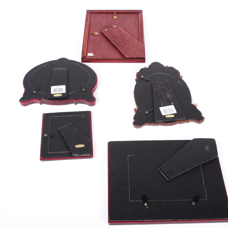Collection of Wood Picture Frames