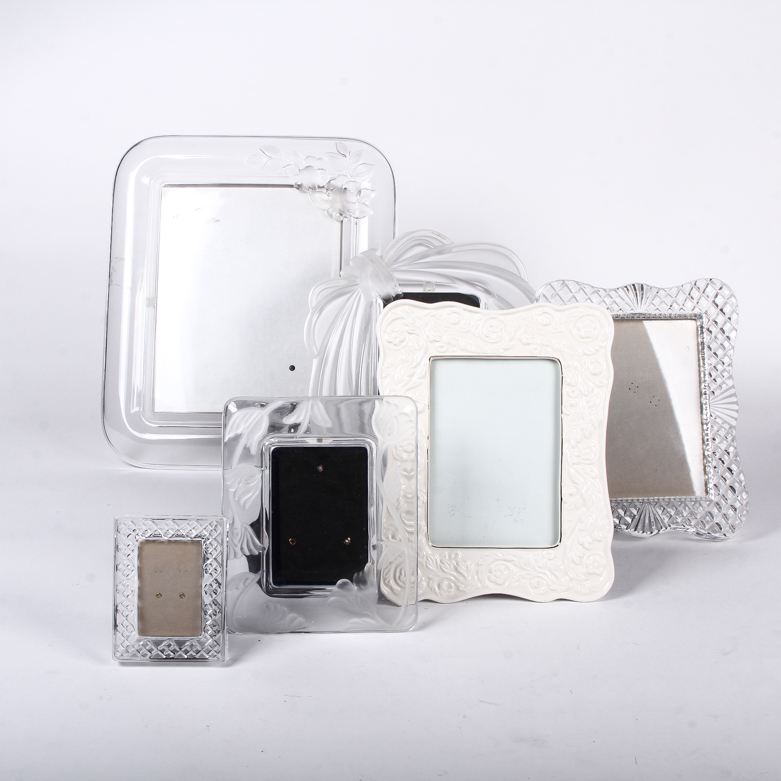 Collection of Glass Picture Frames