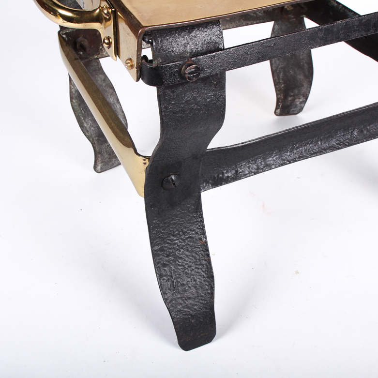 Vintage Metal Fireplace Trivet