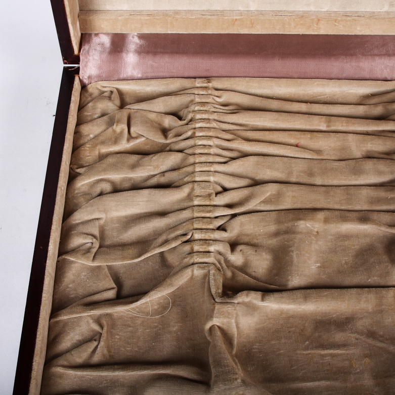 Vintage Wood Silverware Box