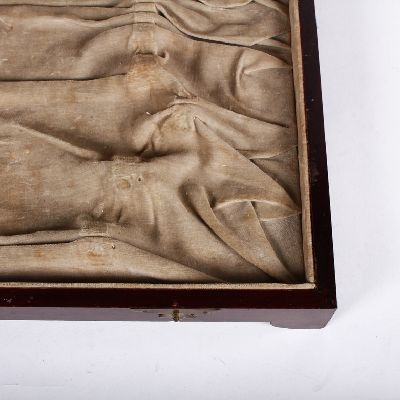 Vintage Wood Silverware Box