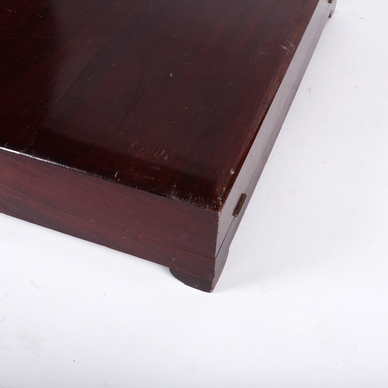 Vintage Wood Silverware Box