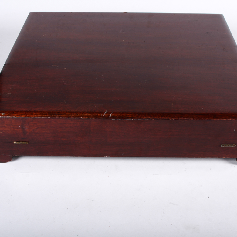 Vintage Wood Silverware Box