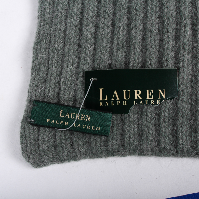 Ralph Lauren Glove and Scarf Set