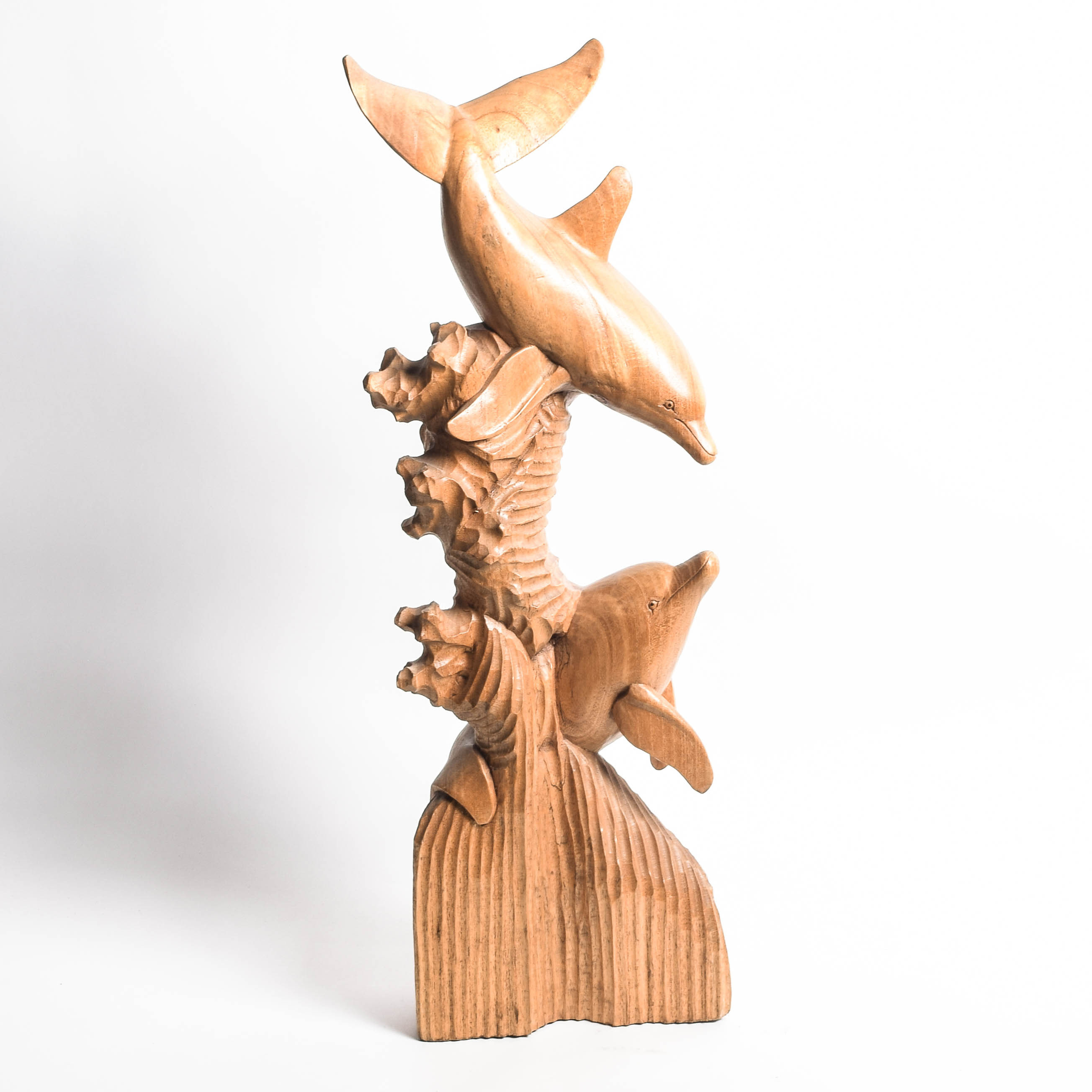 Wood Dolphin Carving