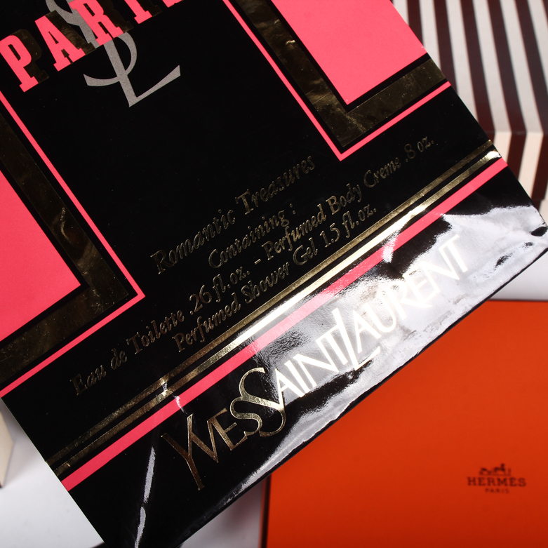 Collection of Designer Gift Bags and Boxes