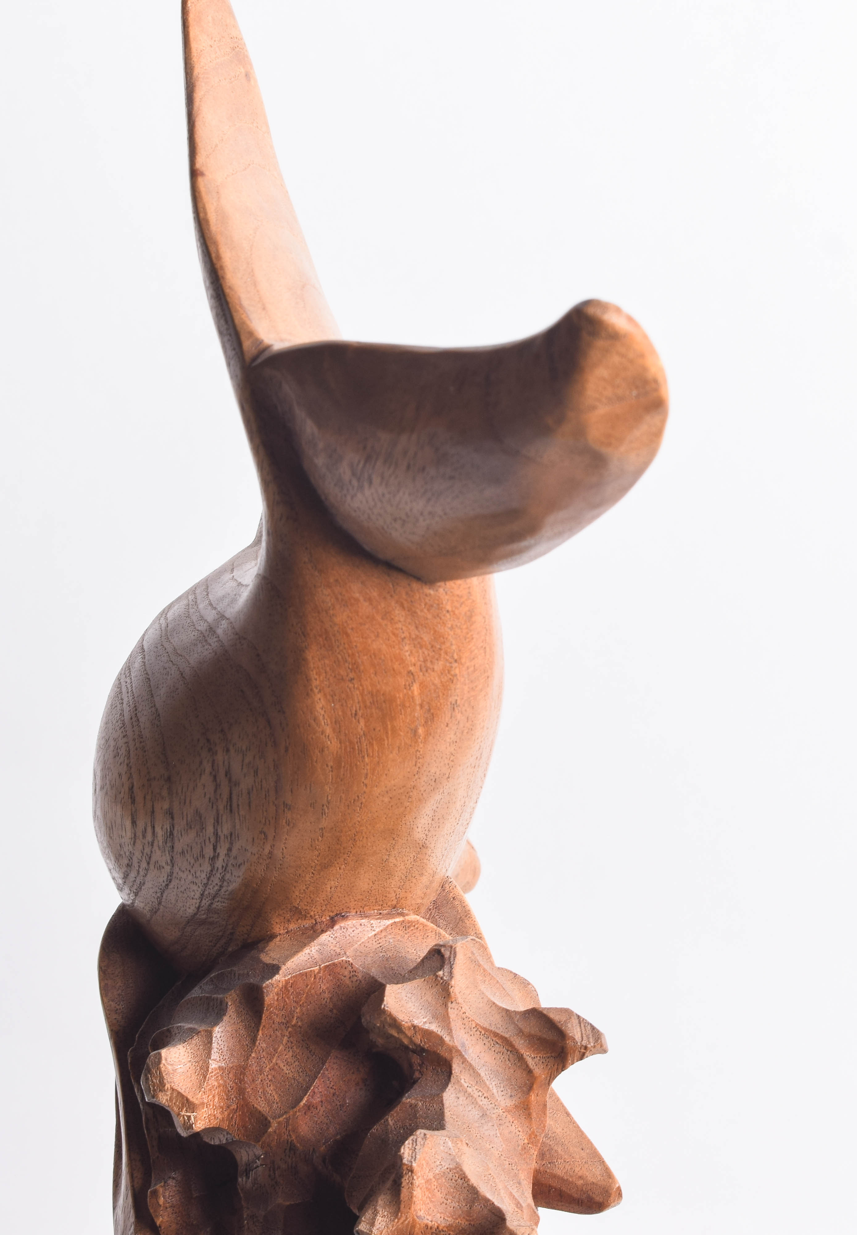 Wood Dolphin Carving