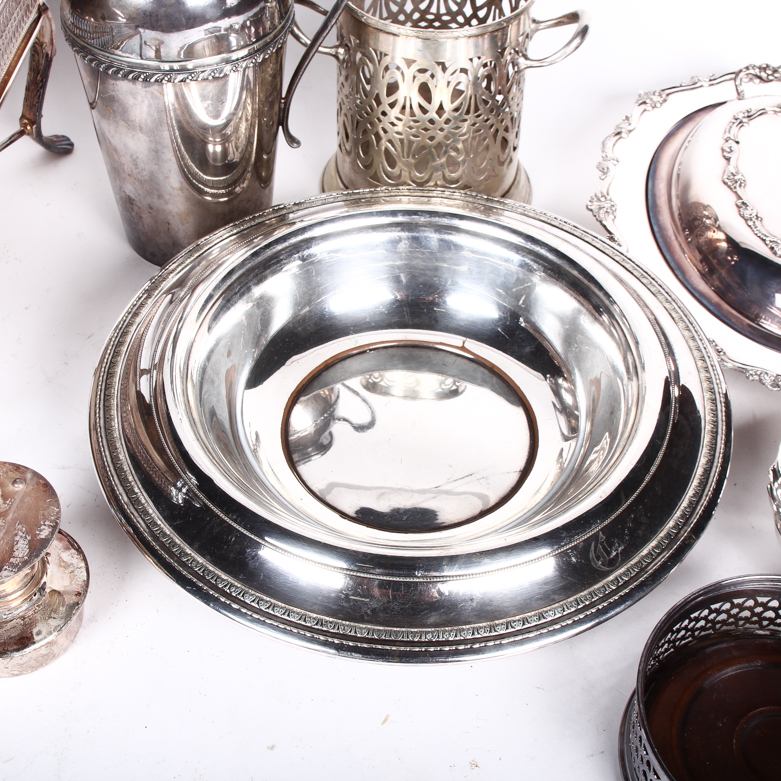 Mixed Collection of Silver Plated Servingware