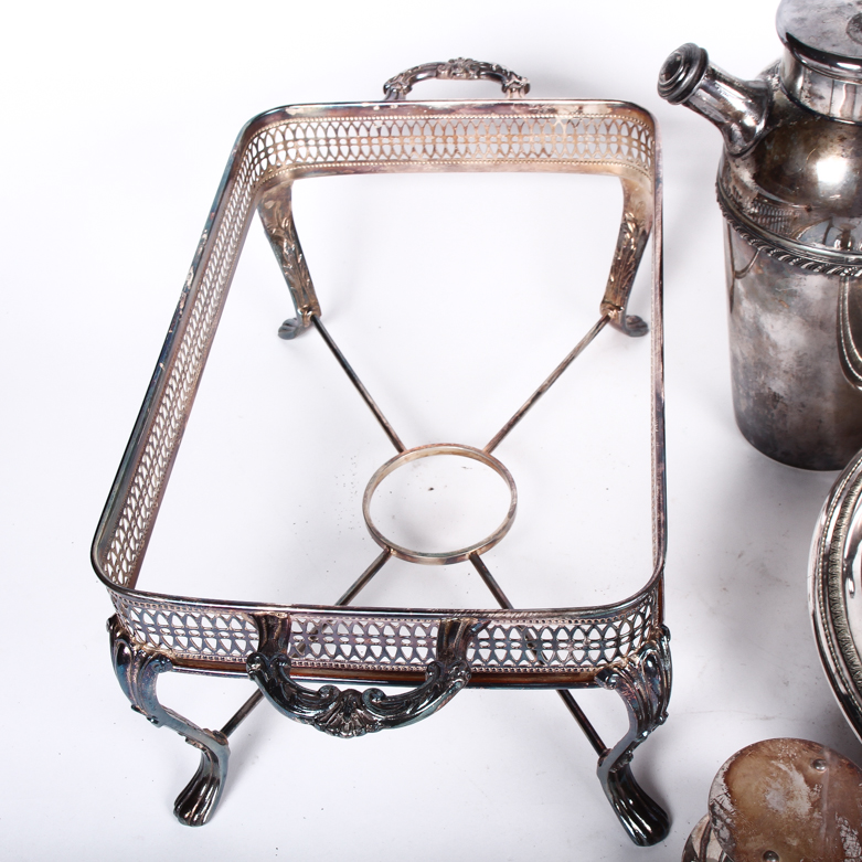 Mixed Collection of Silver Plated Servingware