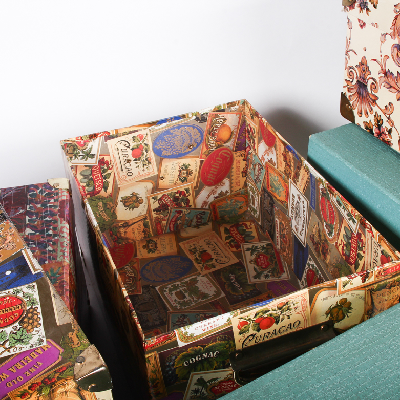 Collection of Vintage Storage Boxes