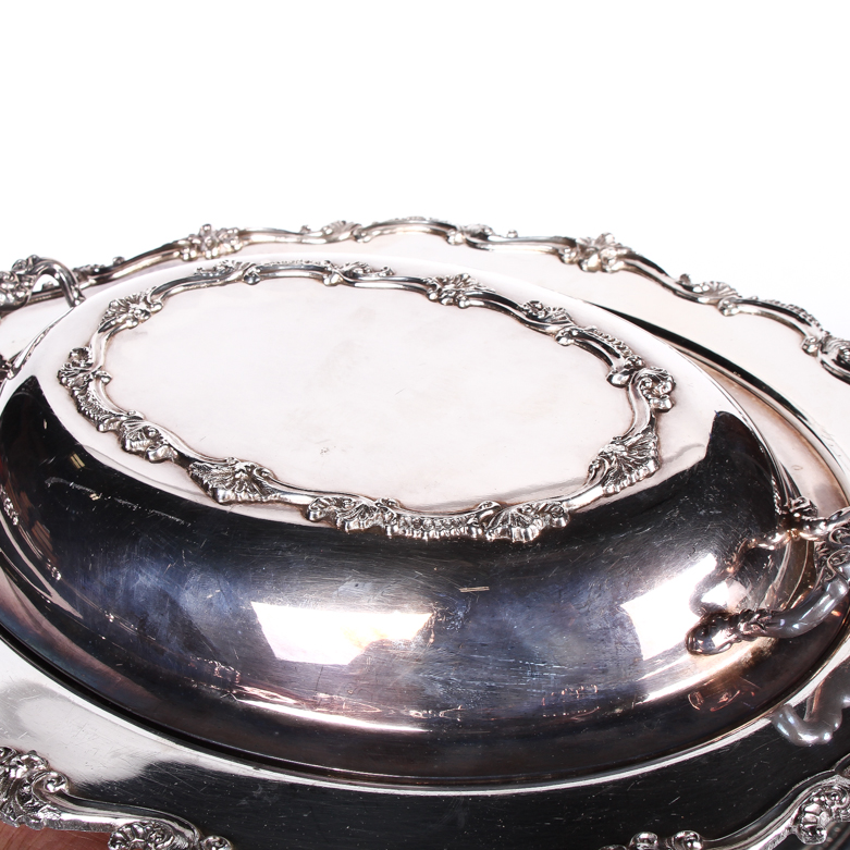 Mixed Collection of Silver Plated Servingware