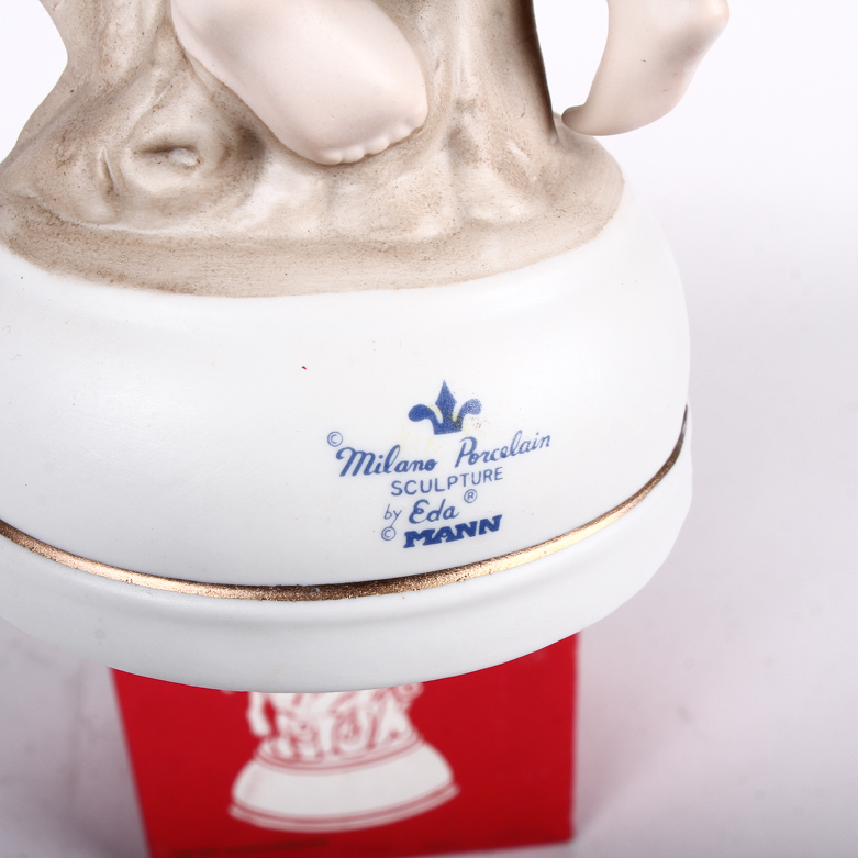 Milano Porcelain Musical Figurine by Eda Mann