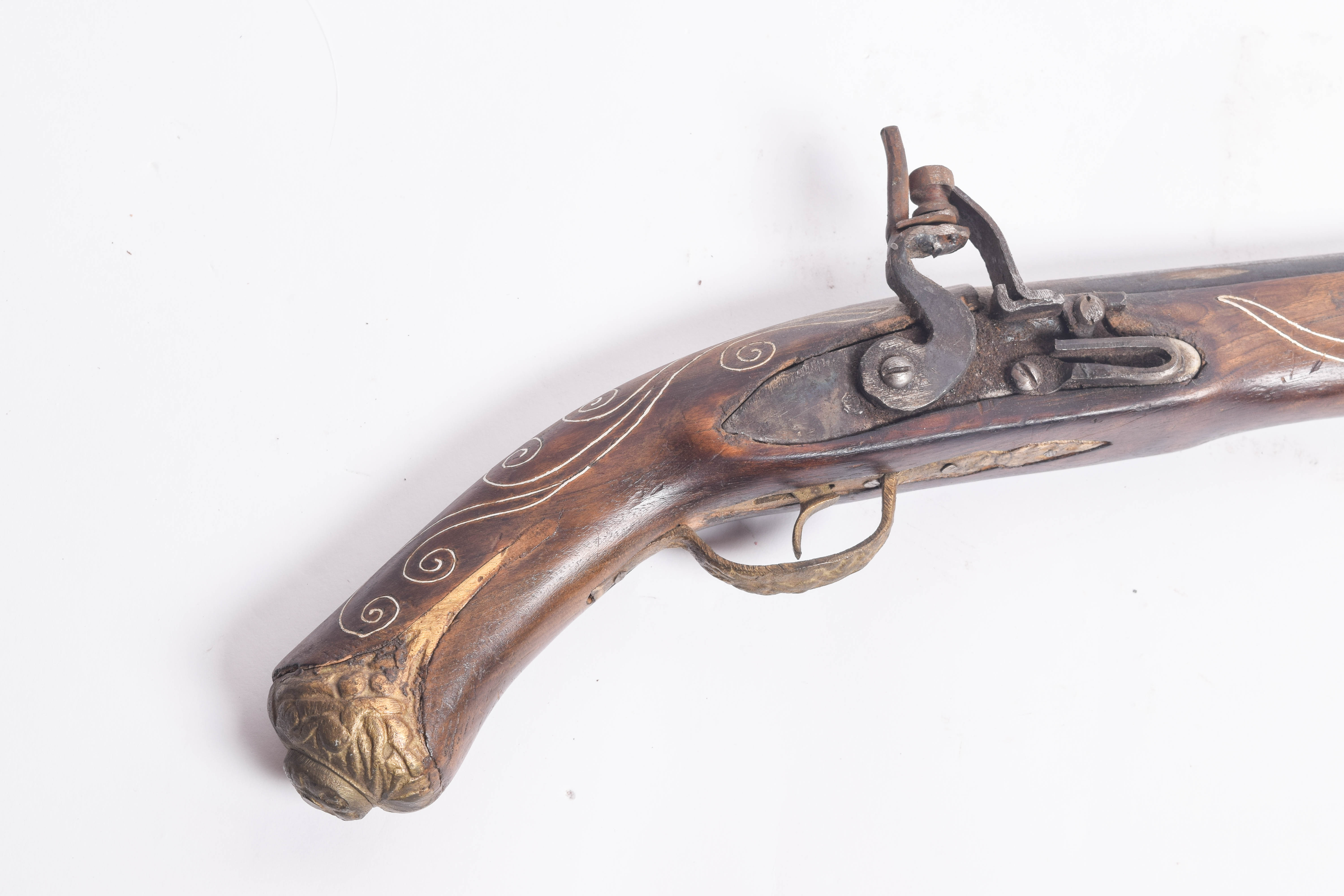 Collection of Reproduction Non-Functioning Flintlock Pistols