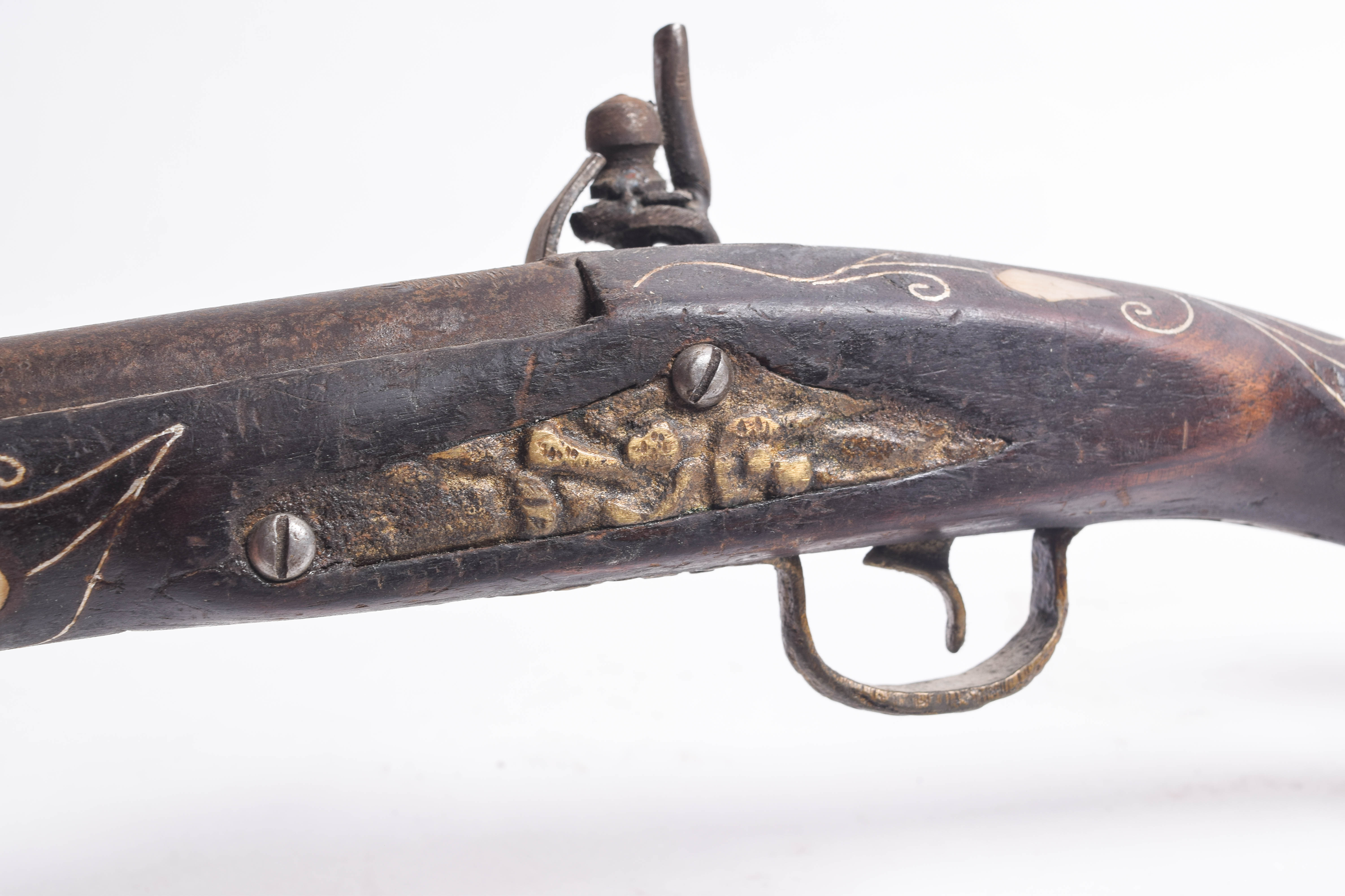 Collection of Reproduction Non-Functioning Flintlock Pistols