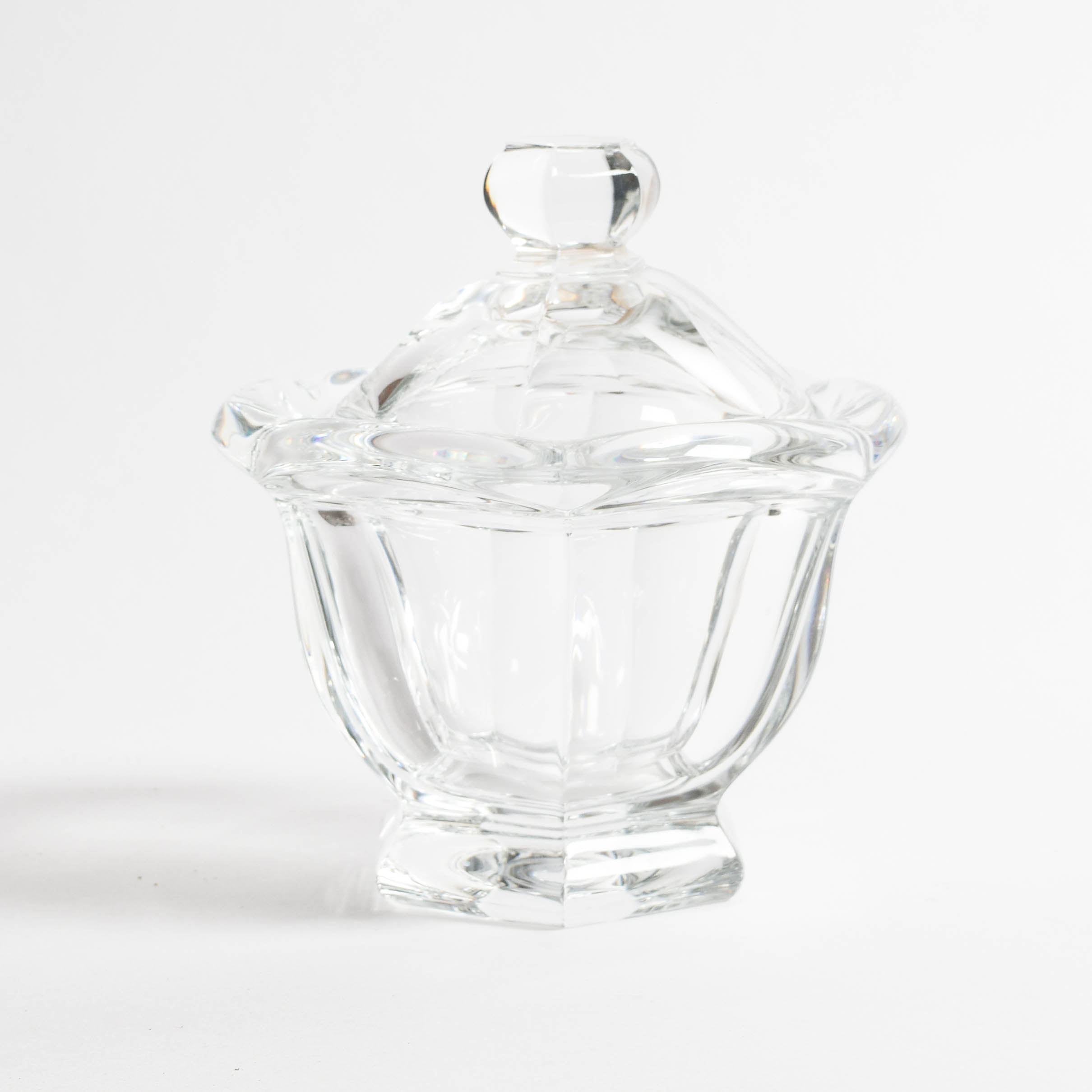 Baccarat Crystal Mustard Dish