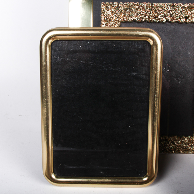Collection of Gold Tone Picture Frames