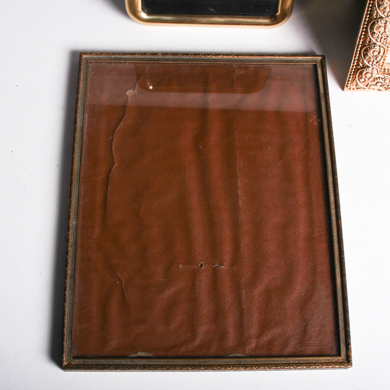 Collection of Gold Tone Picture Frames