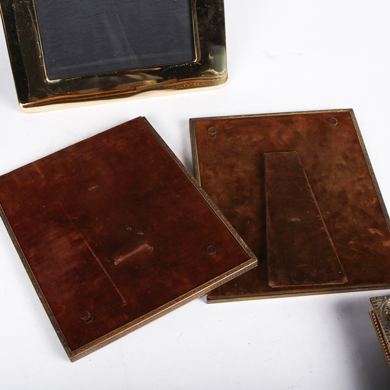 Collection of Gold Tone Picture Frames