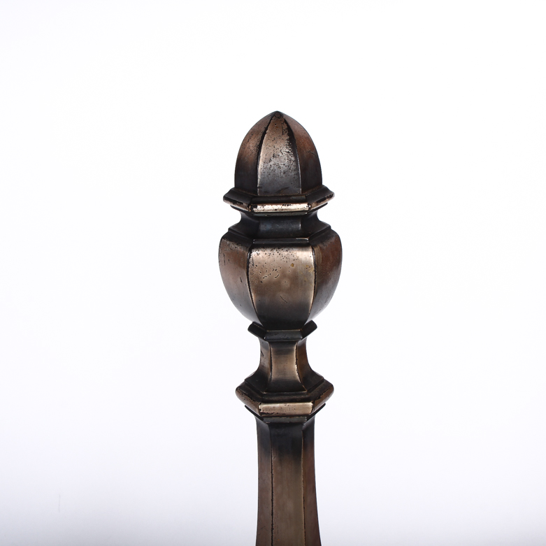 Pair of Vintage Metal Andirons