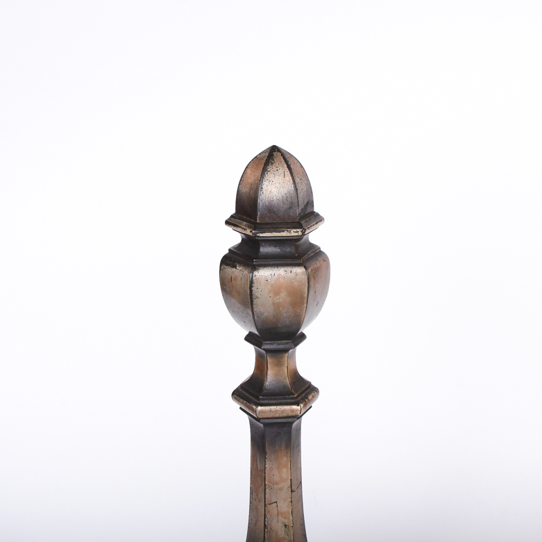 Pair of Vintage Metal Andirons