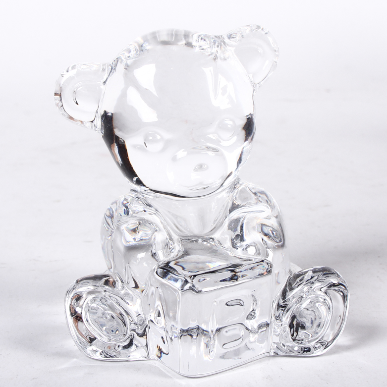 Waterford Crystal Bear Figurine