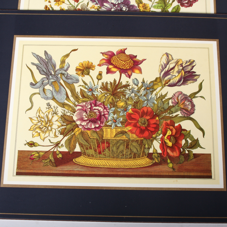 Collection of Vintage Floral Place Mats