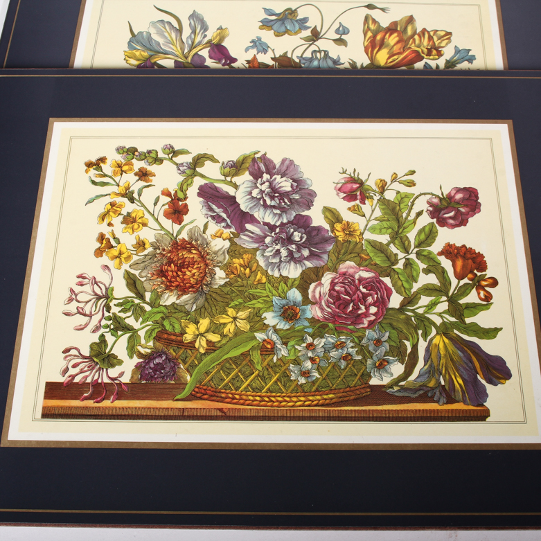 Collection of Vintage Floral Place Mats
