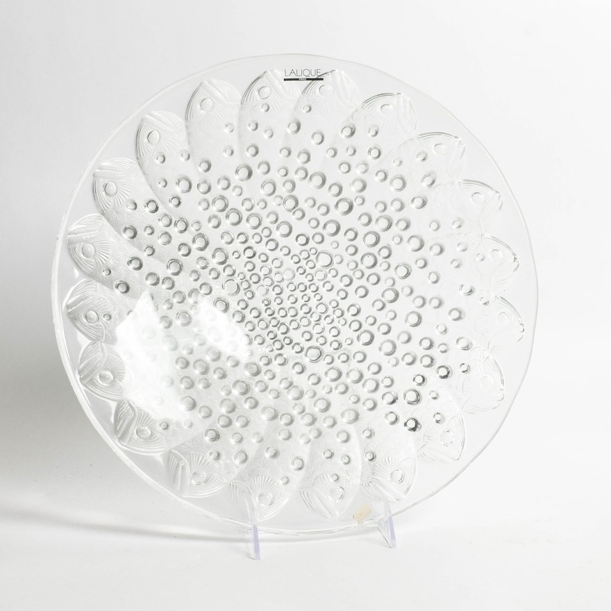 Lalique Crystal "Roscoff" Bowl
