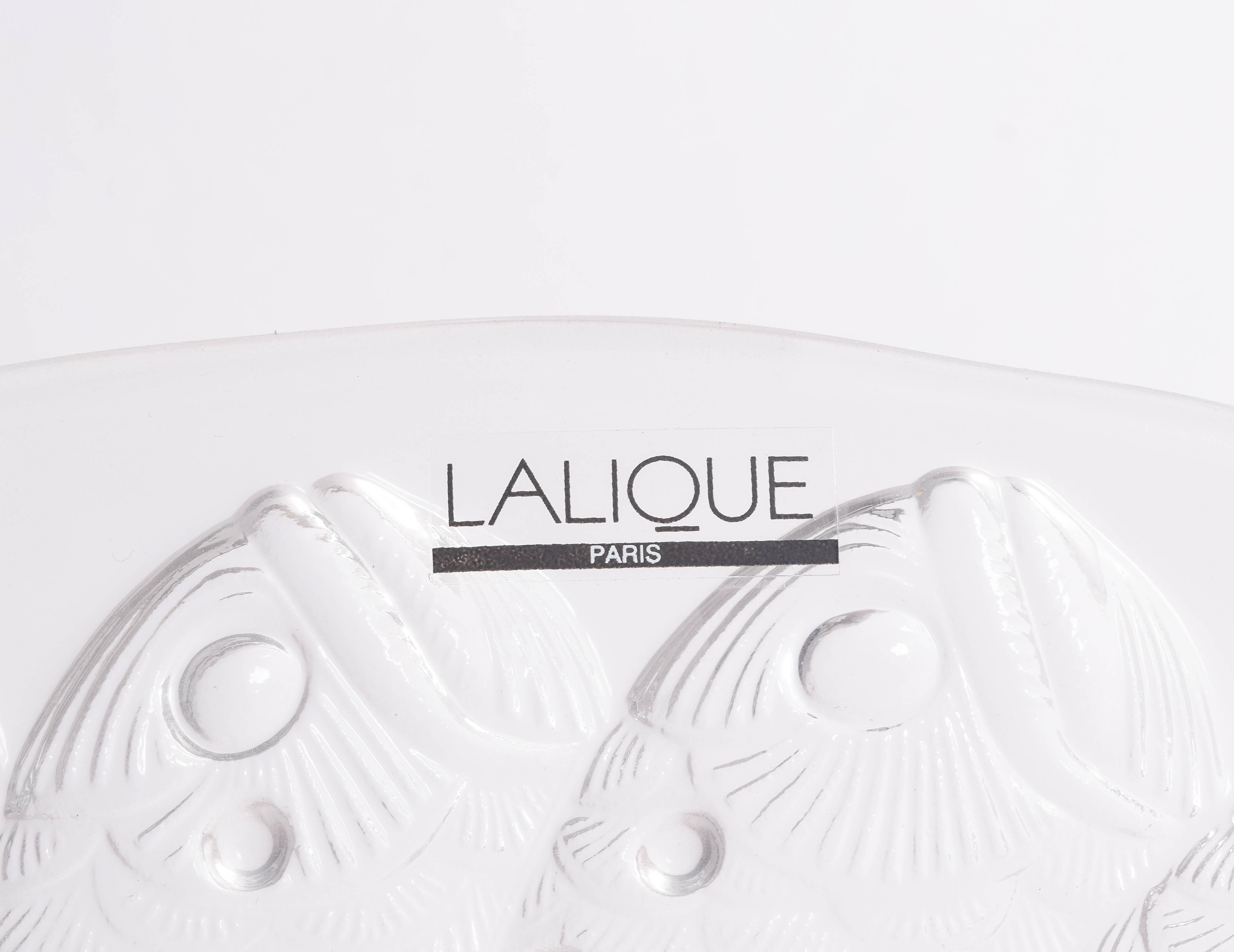 Lalique Crystal "Roscoff" Bowl