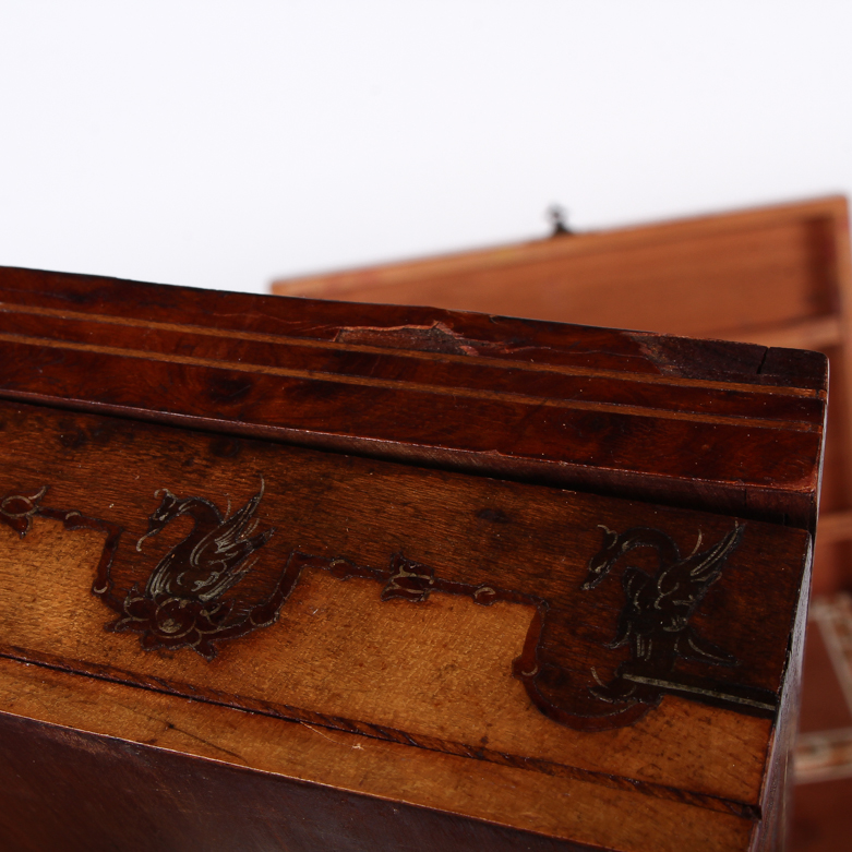 Vintage Wooden Cigar and Trinket Boxes