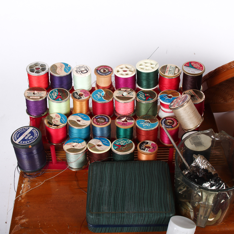 Collection of Sewing and Craft Supplies