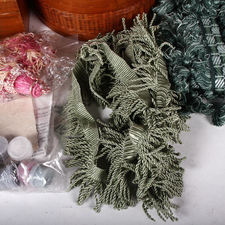 Collection of Sewing and Craft Supplies