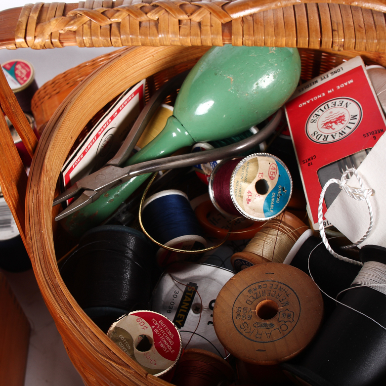 Collection of Sewing and Craft Supplies