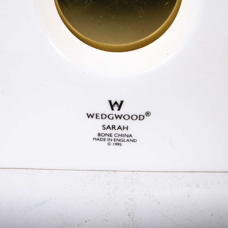 Wedgwood Bone China "Sarah" and "Clio" Mantel Clocks