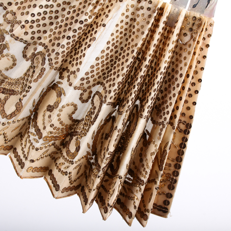 Antique Handcrafted Folding Fan