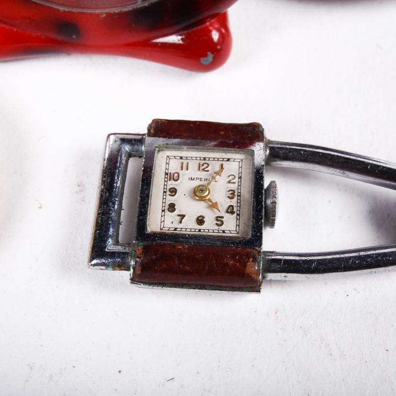 Collection of Clocks and Temperature Gauges