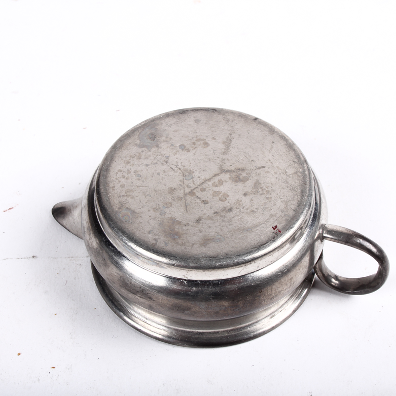 Assortment of Vintage Pewter Tableware