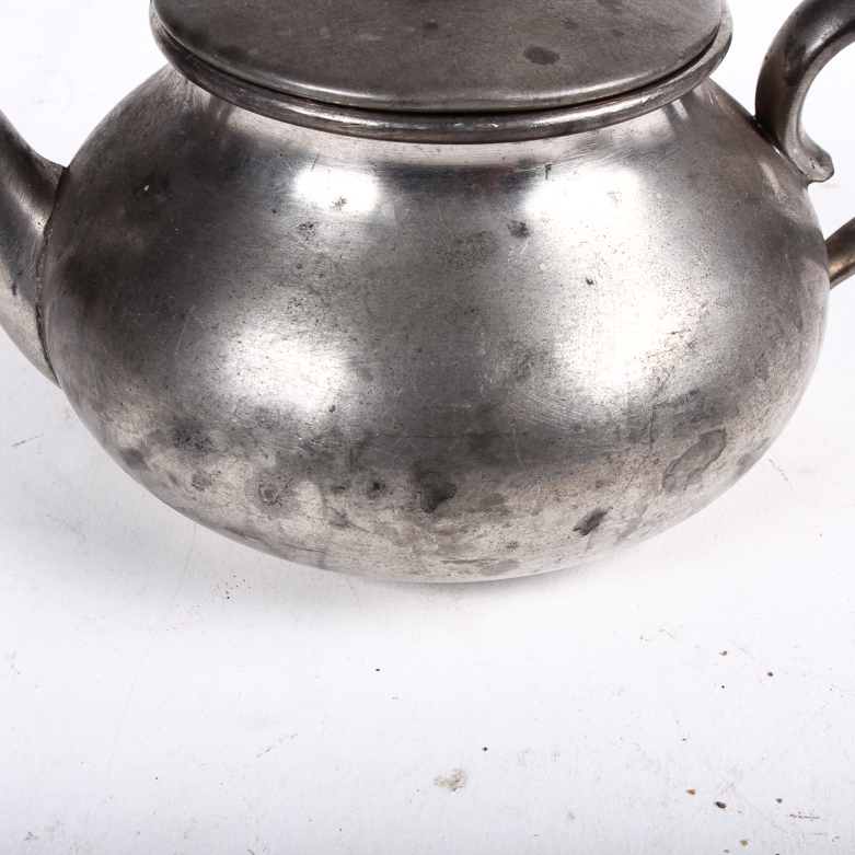 Assortment of Vintage Pewter Tableware