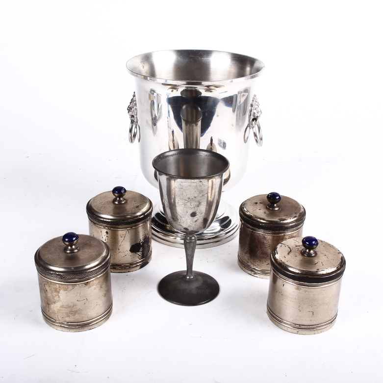 Assortment of Metal Ware including Pewter