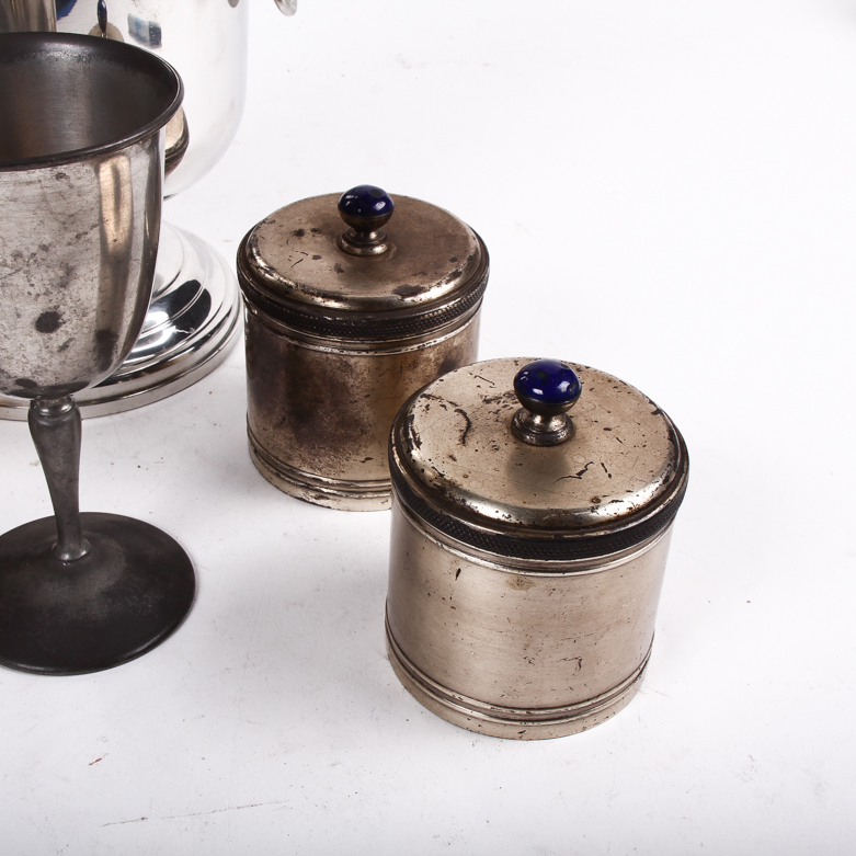 Assortment of Metal Ware including Pewter