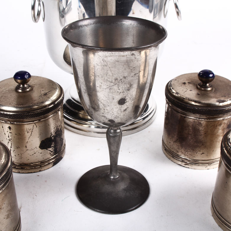 Assortment of Metal Ware including Pewter
