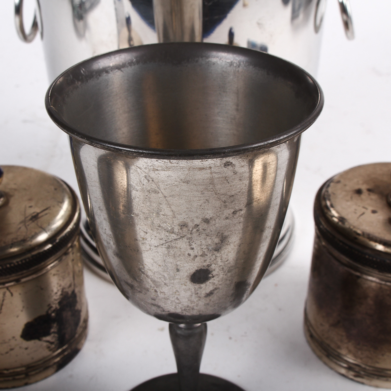 Assortment of Metal Ware including Pewter