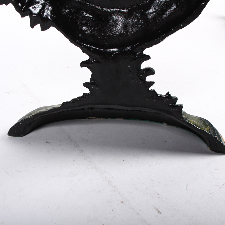 Vintage Metal Rooster Doorstop