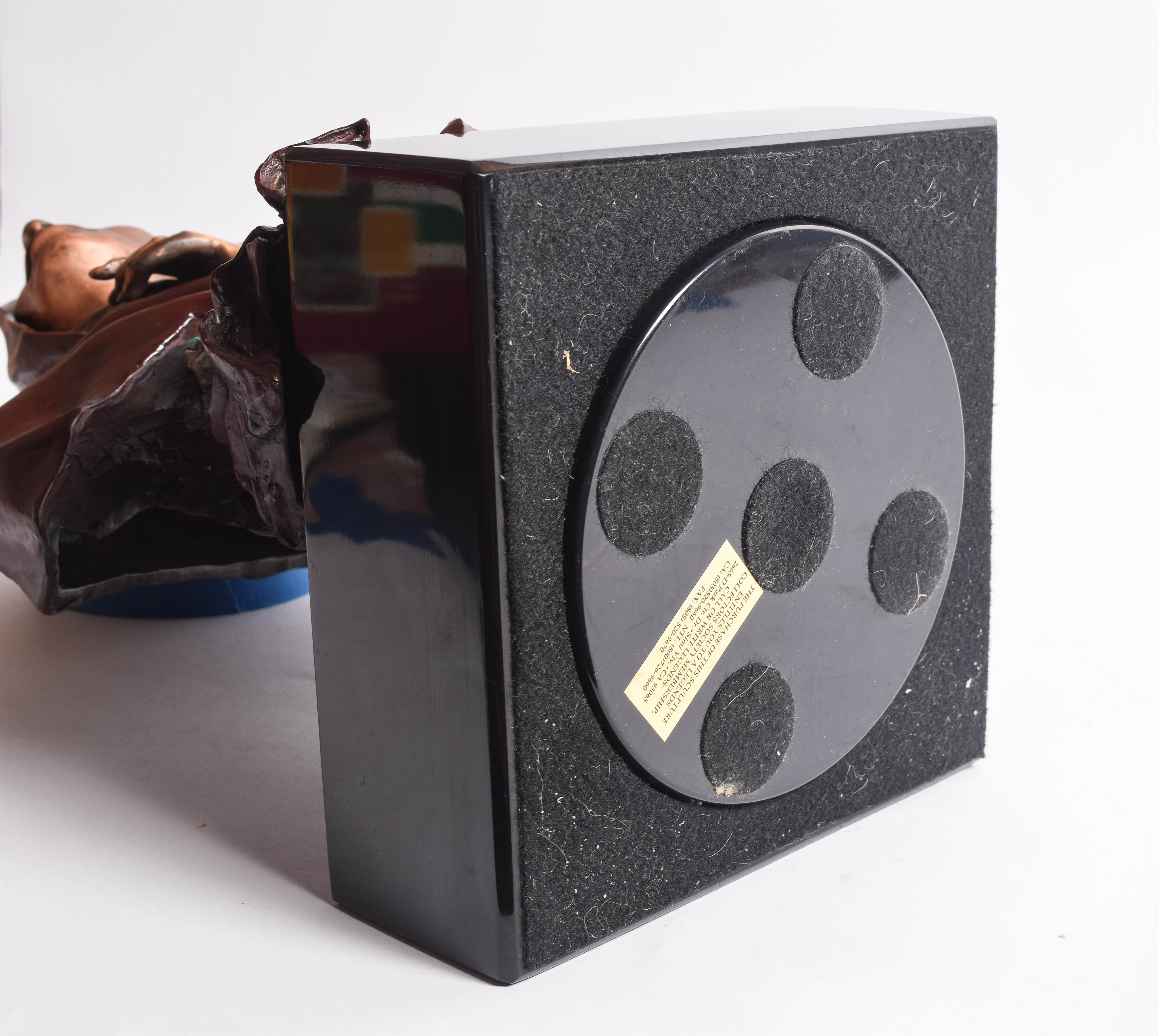 Lemon Aica Reproduction Metal Native American Themed Sculpture