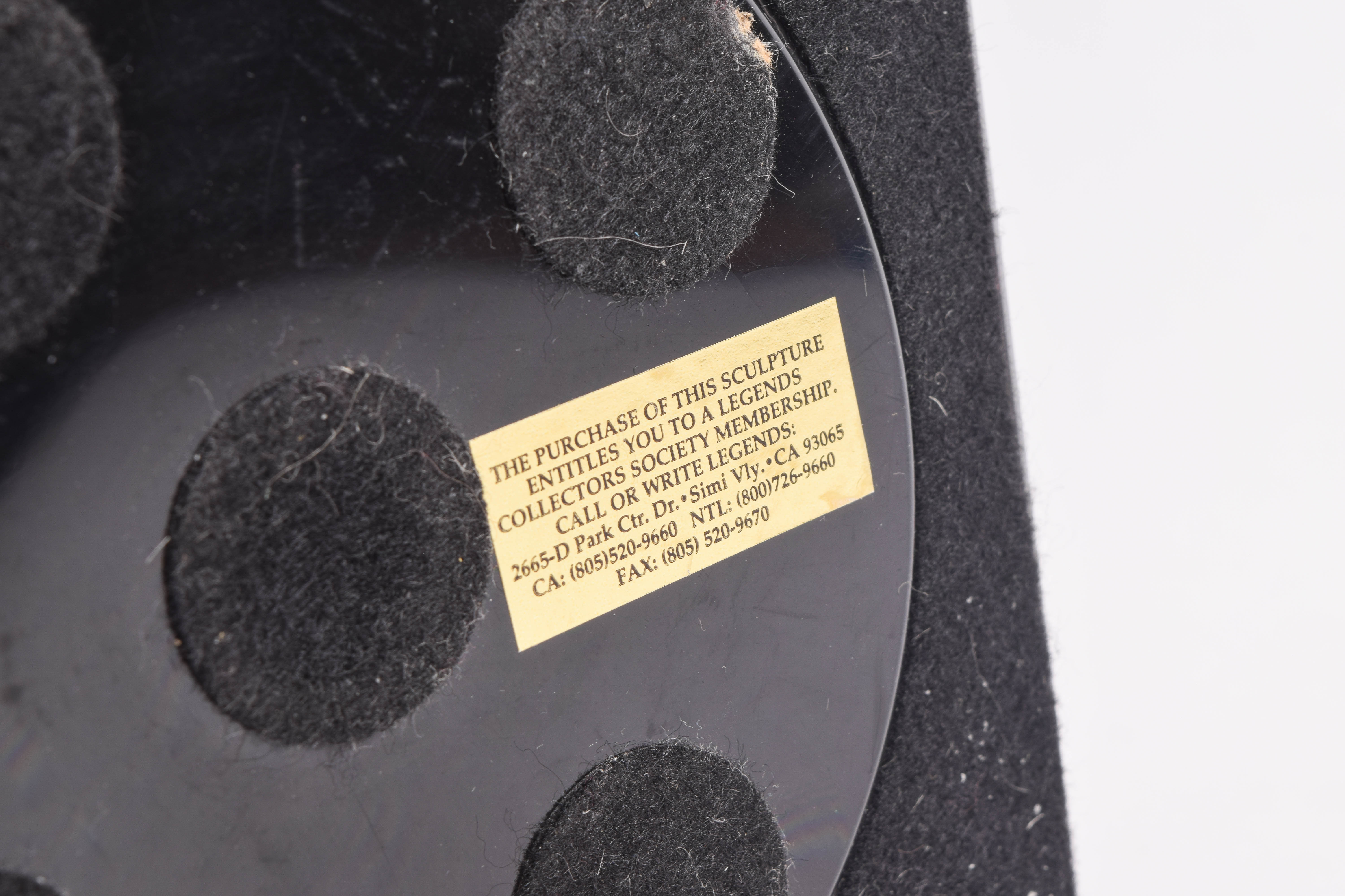 Lemon Aica Reproduction Metal Native American Themed Sculpture