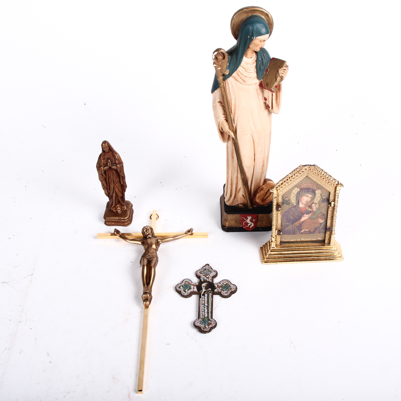 Collection of Religious Decor